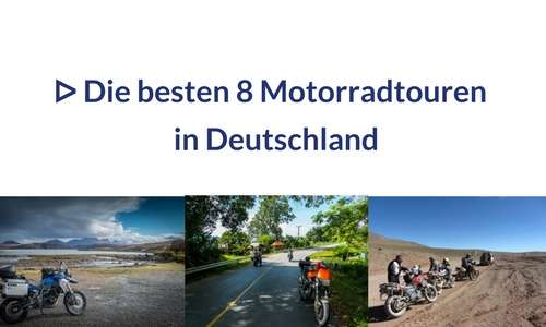 Die besten Motorradtouren in Deutschland