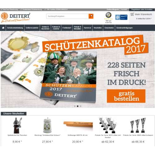 Deitert Homepage