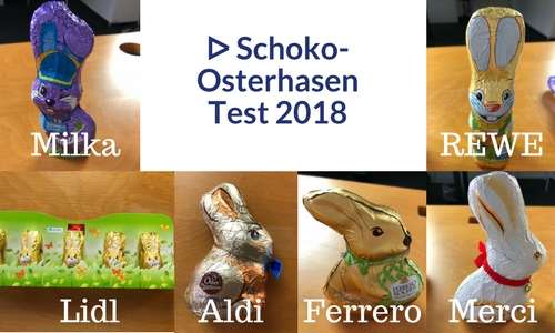 Schoko-Osterhasen Test 2018