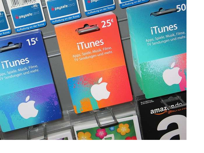 iTunes-Guthaben gibt es in jedem Supermarkt zu kaufen