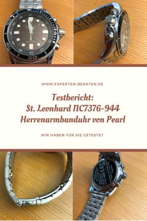 Wir haben die Uhr St. Leonhard NC7376-944 Herrenarmbanduhr von Pearl getestet