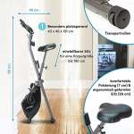 Skandika „Foldaway X-1000“ Fitnessbike