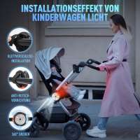 Amteker Kinderwagen Licht