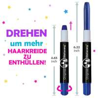 Original Stationery 10 Haarkreide-Set für Kleine und Große Mädche