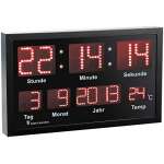 Multi-LED-Funk-Uhr von Lunartec