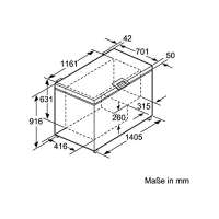 Siemens GC34MAW30 iQ500 Gefriertruhe
