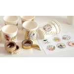 Papierdrachen DIY Adventskalender Espresso-Becher