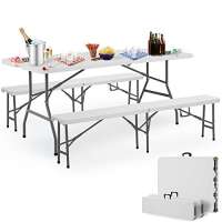 Deuba24 100048 Bierzeltgarnitur