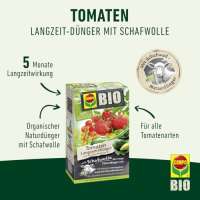 COMPO BIO Tomaten Langzeit-Dünger für alle Arten von Tomaten