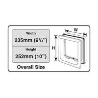 Rosewood 110293 Katzenklappe