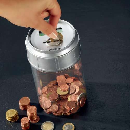 PEARL elektronische Münzzähler Spardose