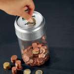 PEARL elektronische Münzzähler Spardose