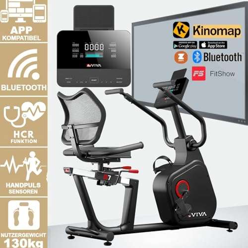 AsVIVA R7 Bluetooth Recumbent Bike