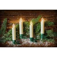 KRINNER Lumix 75522 SuperLight kabellose Mini Christbaumkerzen