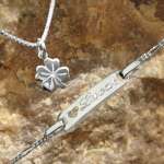 GravUp Taufarmband und Kette Taufgeschenk