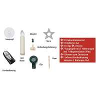  InnoCom Premium LED Weihnachtskerzen mit Farbwechsel