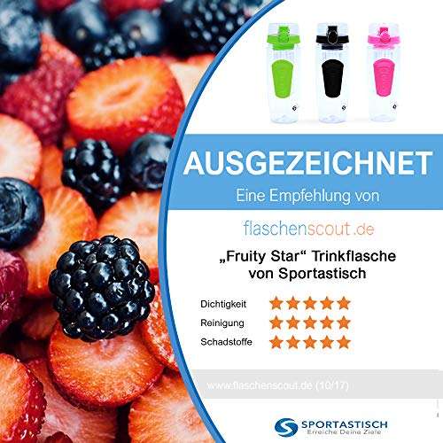 Trinkflasche Fruity Star von Sportastisch