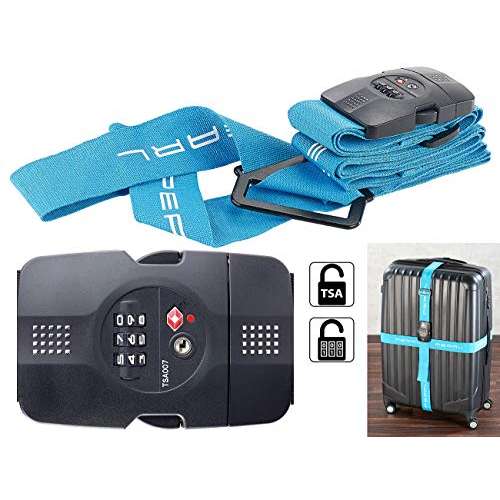 PEARL TSA-zertifizierter Kreuz-Koffergurt