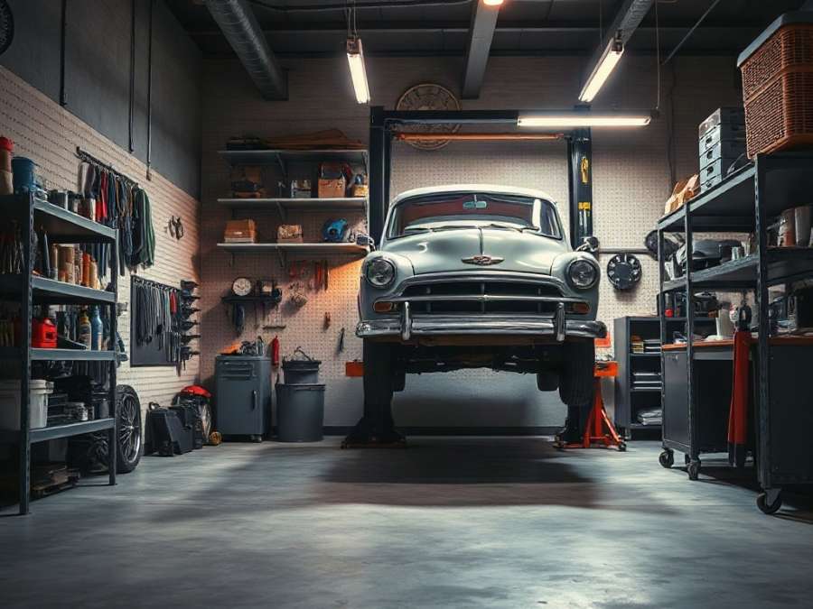 Autowerkstatt zuhause einrichten: Tipps f&uuml;r Pflege und kleinere R