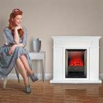 Klarstein Chamonix Retro Elektrokamin