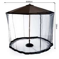 Outsunny Moskitonetz Sonneschirm