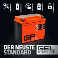 GP-Pro TYP - GTX12-BS / &auml;hnlich YTX12-BS Motorrad Batterie