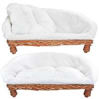 Schecker Weidenkorb 60 Hundesofa