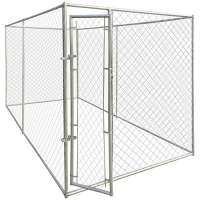 vidaXL Hochbelastbarer Hundezwinger