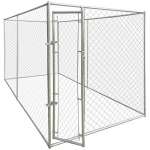 vidaXL Hochbelastbarer Hundezwinger