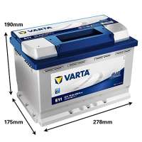 Varta Blue Dynamic Autobatterie