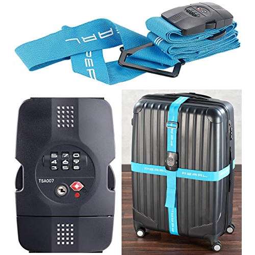 PEARL TSA-zertifizierter Kreuz-Koffergurt