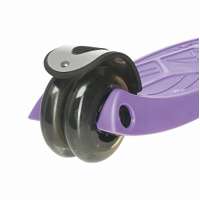 Micro Kinderroller Maxi Kickboard Schwarz mit Lenkstick 