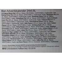 Handelshaus Huber-Koelle Bierdosen-Adventskalender