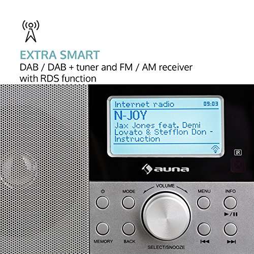 Stereo-Internetradio „Worldwide Stereo“ von Auna