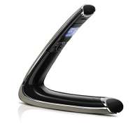 AEG Boomerang 10 taupe Schnurloses (1,6 Zoll) Design "DECT-Telefo