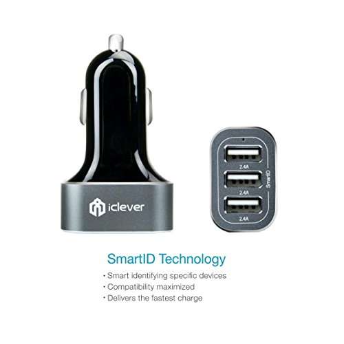 iClever BoostDrive IC-CC07 4-Port USB Ladegerät