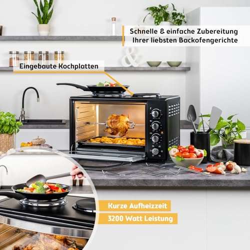 TZS First Austria FA-5045-6 Mini-Backofen