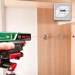 Bosch DIY Laser-Wasserwaage PLL 1 P, Batterien