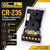  Sinuslive CR-235 2-Wege Frequenzweiche Sinuslive