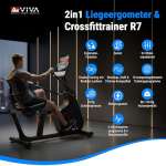AsVIVA R7 Bluetooth Recumbent Bike