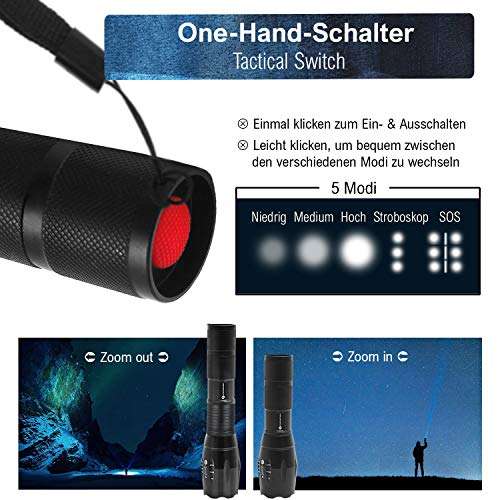 Taschenlampe Flashlight von Sportastisch