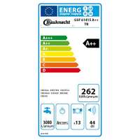 Bauknecht GSF 61415 TR Geschirrspüler