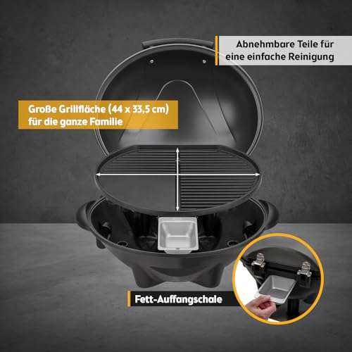 Elektrogrill „FA-5350-1“ von TZS First Austria