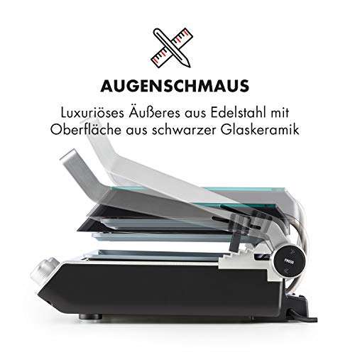 3-in-1 Kontaktgrill „Grand Gourmet“ von Klarstein