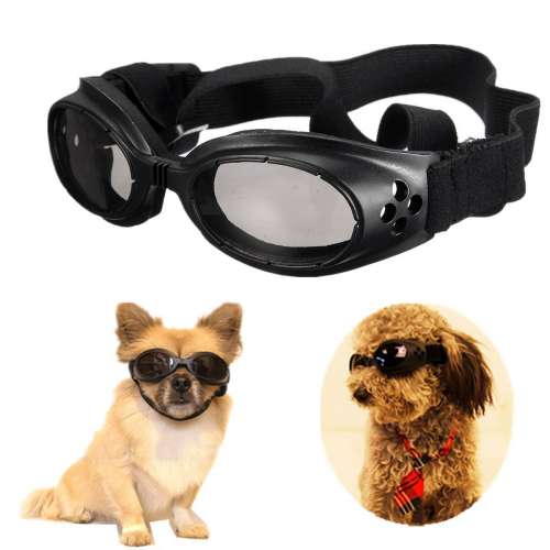 PetPhindU Hundebrille Hundegesichtsmaske Hundebrillen Weicher Rahmen Wind/Wasser/Schnee/Uv Proof Hundesonnenbrillen für Large Medium Hunde 