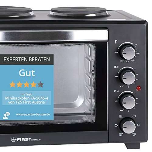 Minibackofen mit Kochplatten FA-5045-4 von TZS First Austria