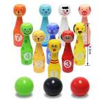 Wisamic Bowling Holzspielzeug