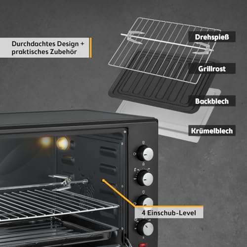 TZS First Austria FA-5047 Mini Backofen