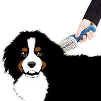 Relaxdays 10010240 Katzenbürste