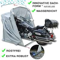 Motorradgarage Faltgarage